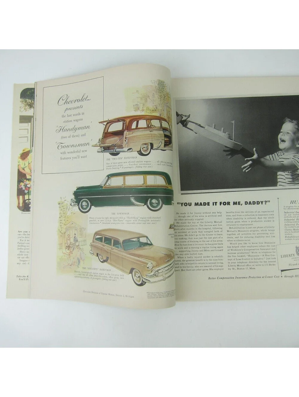 Vintage FORTUNE Magazine June 1953 Nash Motors Cadillac Chevrolet Oldsmobile Ads
